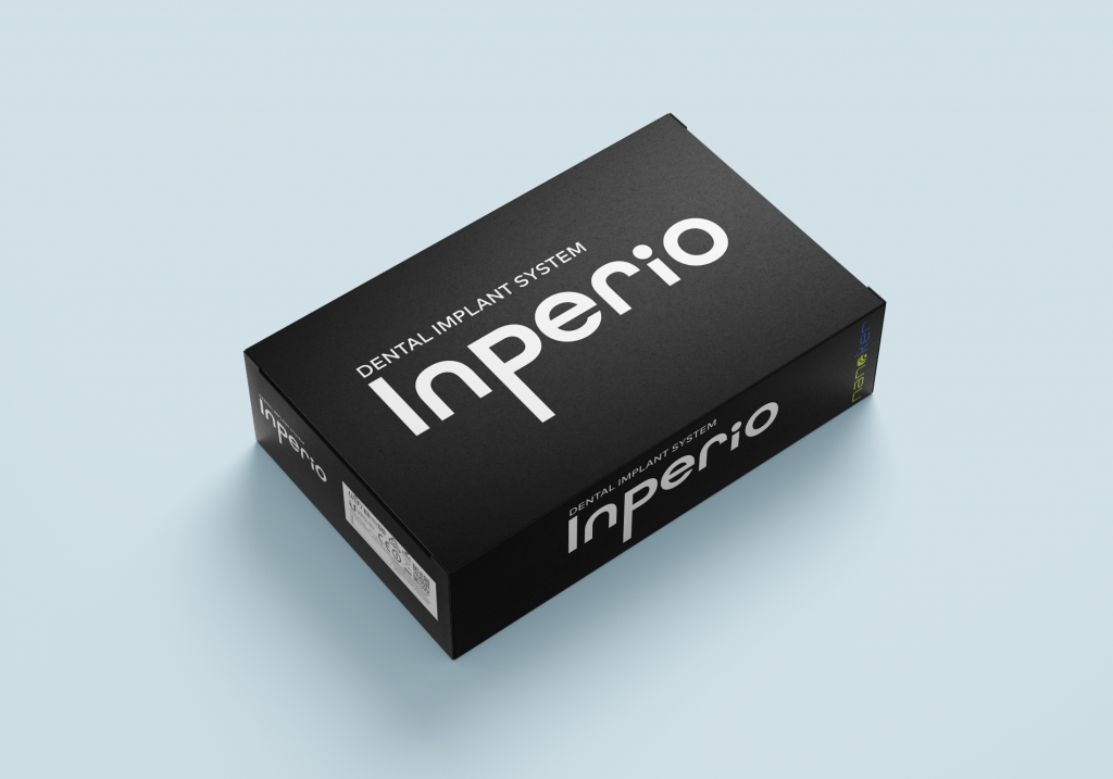 Caja InPerio, implantes dentales premium cerámicos